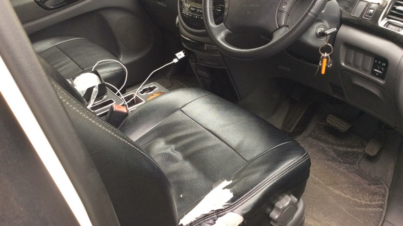 内装前方シート