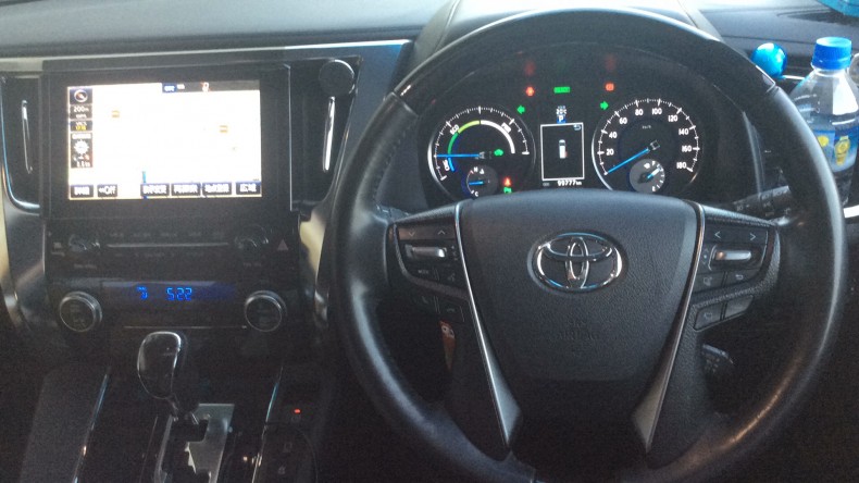 内装インパネ全体