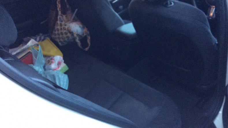 内装後方シート