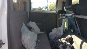 内装後方シート