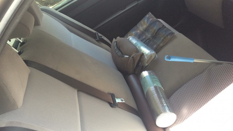 内装後方シート