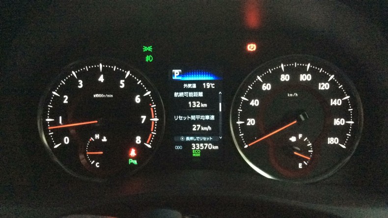 内装メーター