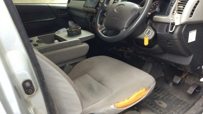 内装前方シート