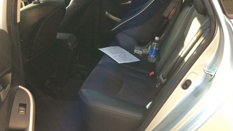 内装後方シート