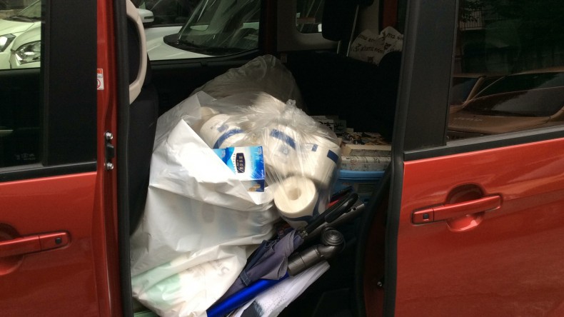 内装後方シート