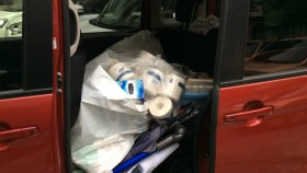 内装後方シート