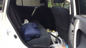 内装後方シート