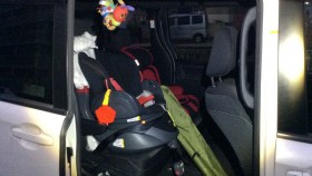 内装後方シート