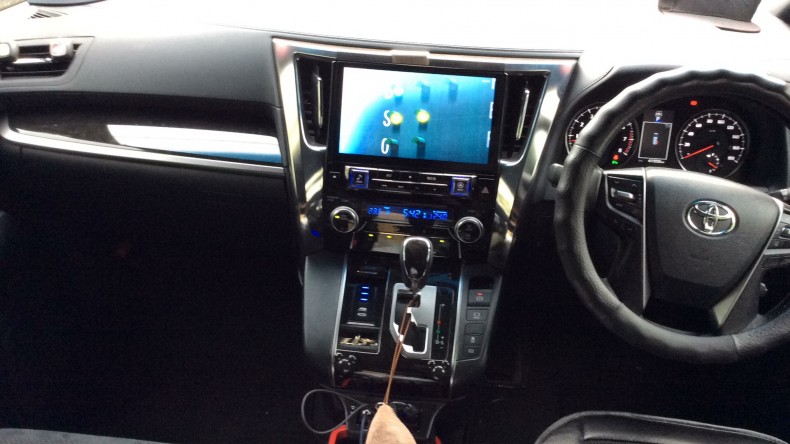 内装インパネ全体