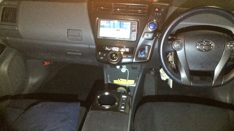 内装インパネ全体