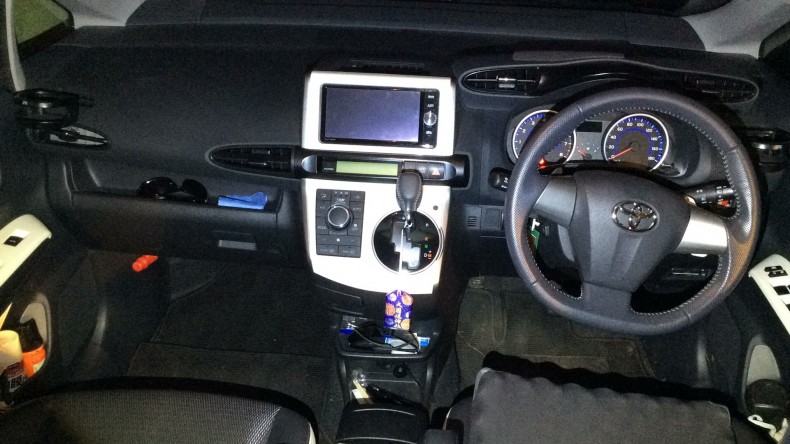 内装インパネ全体