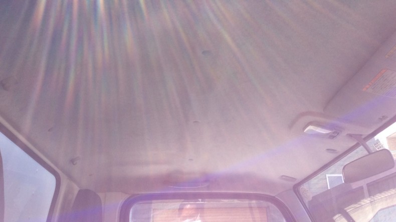 内装後方シート