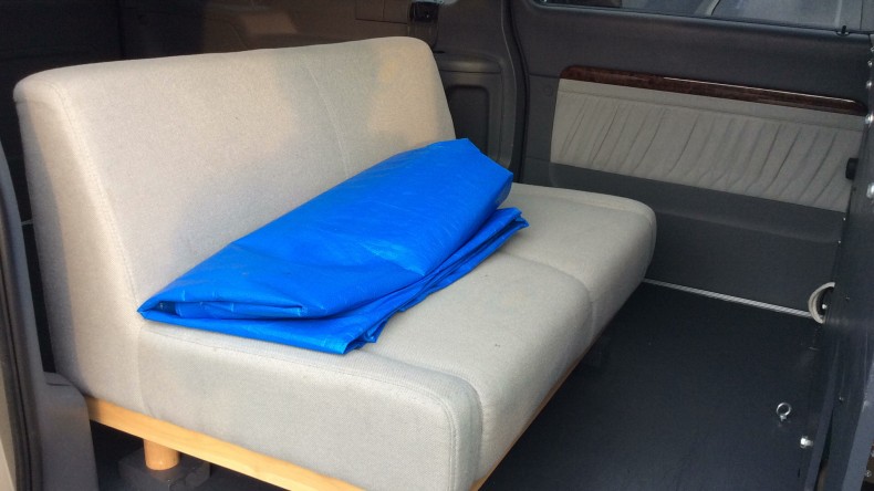 内装後方シート