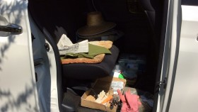 内装後方シート