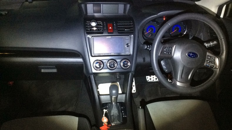 内装インパネ全体