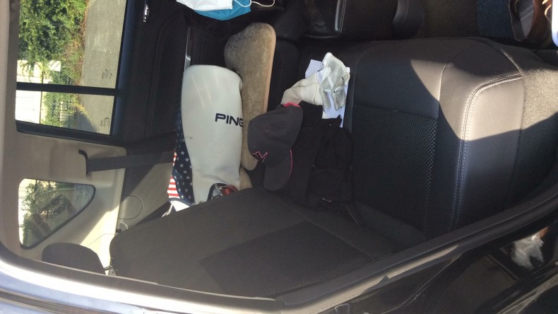 内装後方シート