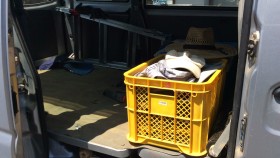 内装後方シート