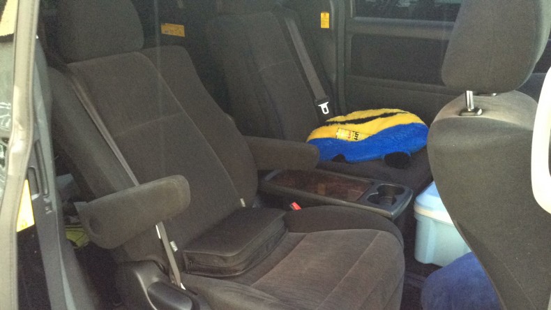 内装後方シート