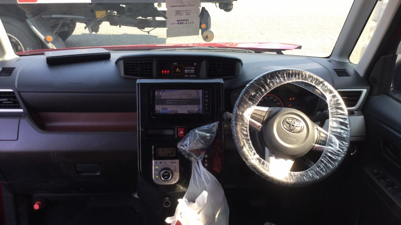 内装インパネ全体