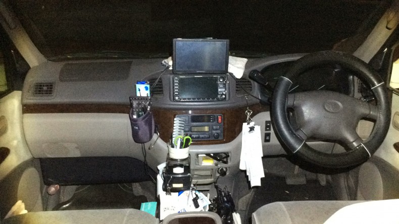 内装インパネ全体