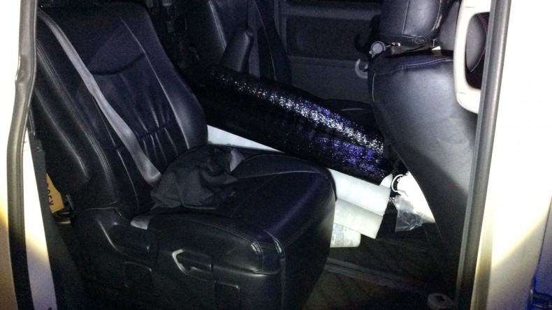 内装後方シート