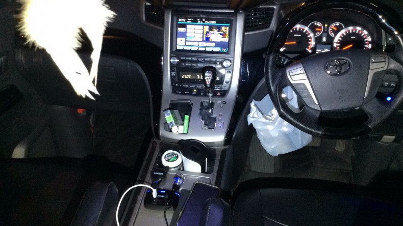 内装インパネ全体