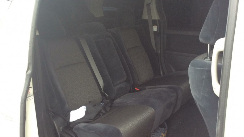内装後方シート