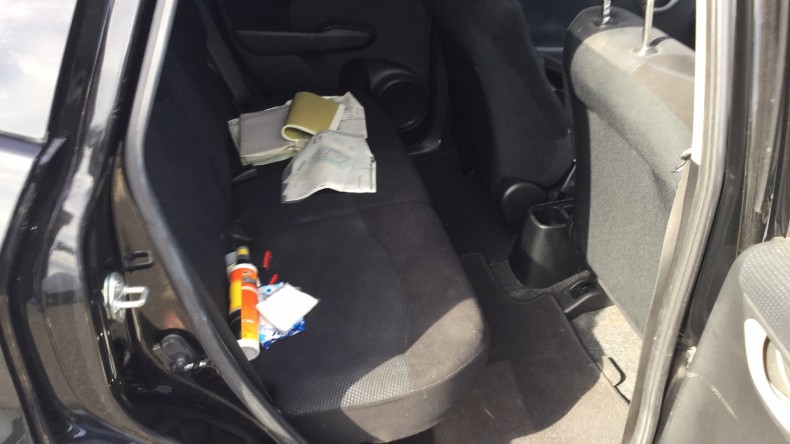 内装後方シート