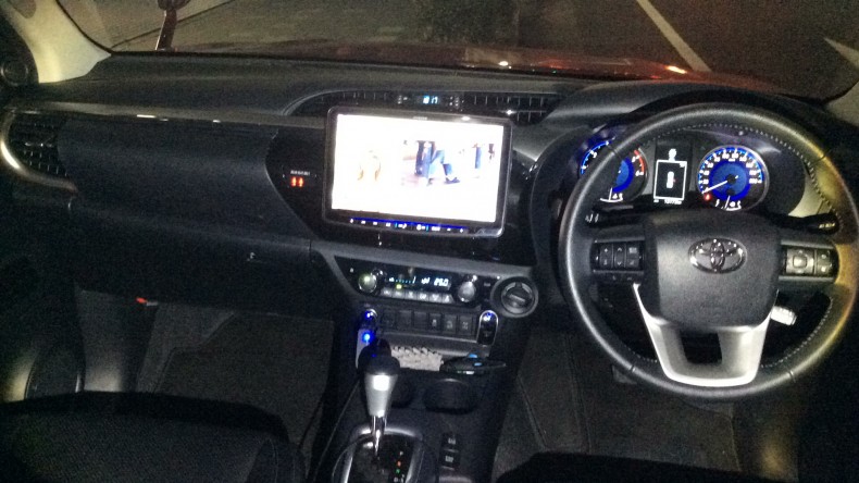 内装インパネ全体