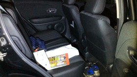 内装後方シート