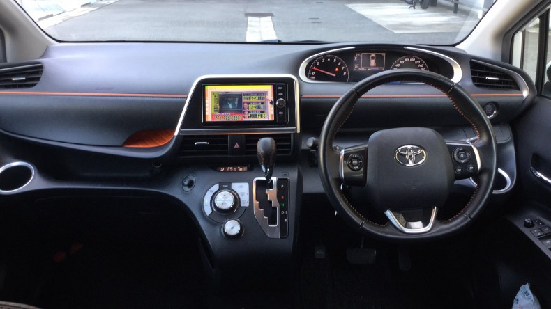 内装インパネ全体