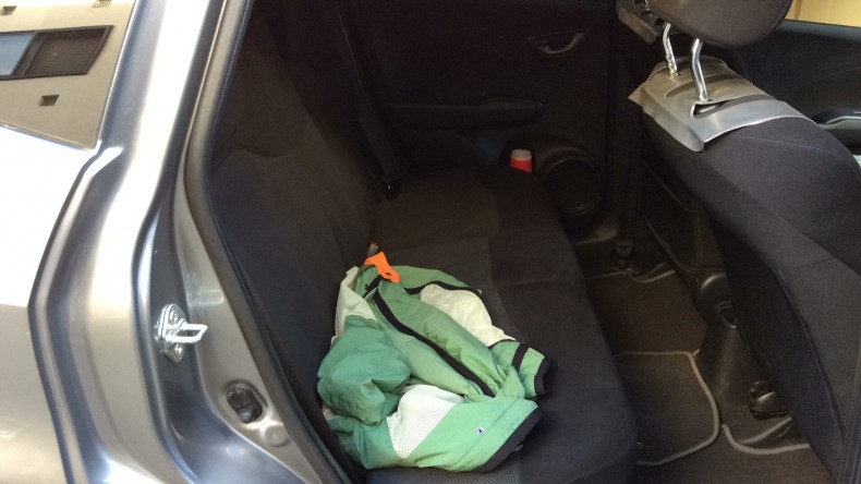 内装後方シート