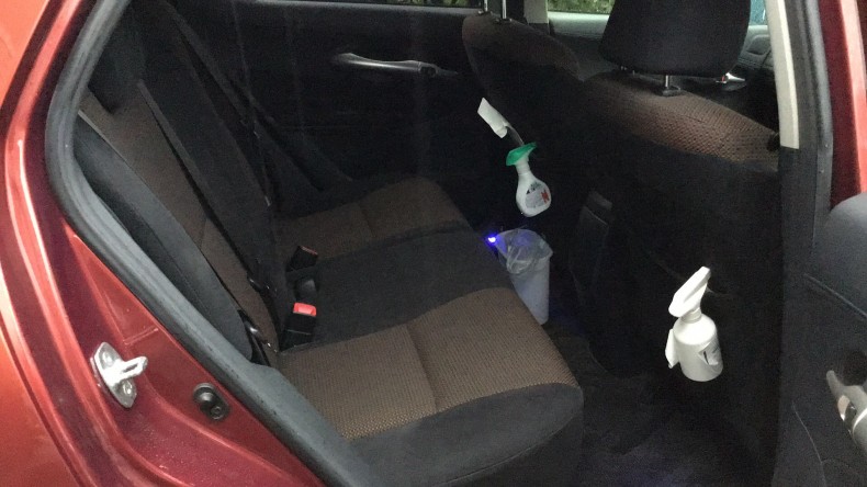 内装後方シート