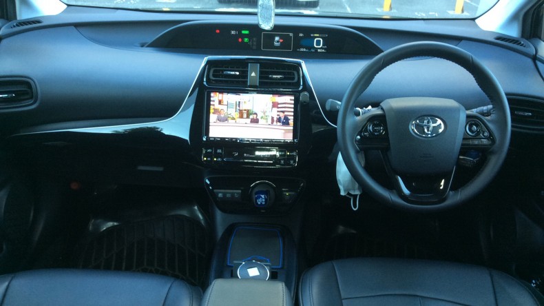 内装インパネ全体