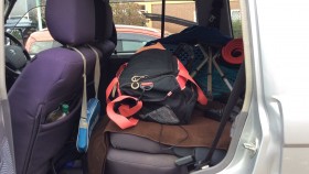 内装後方シート