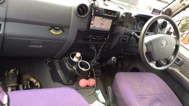 内装インパネ全体