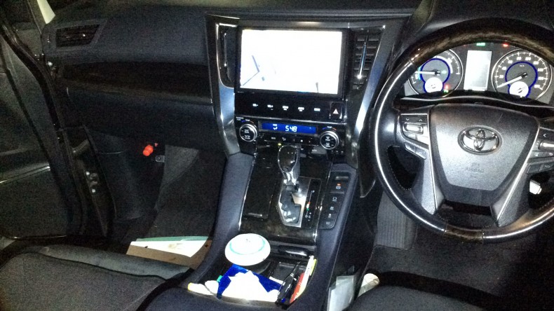 内装インパネ全体