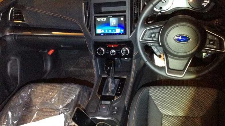 内装インパネ全体