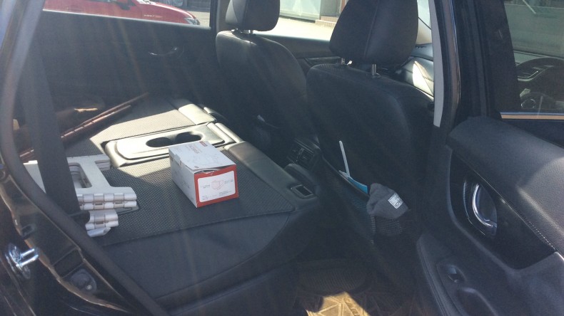 内装後方シート