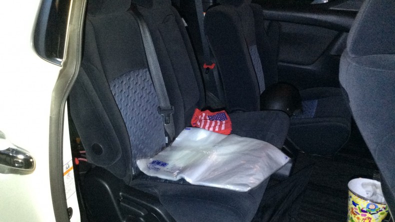 内装後方シート