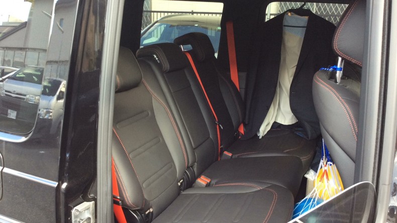 内装後方シート