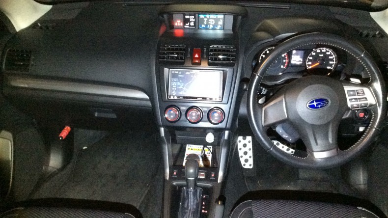 内装インパネ全体