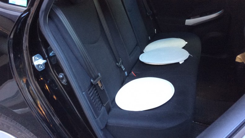 内装後方シート