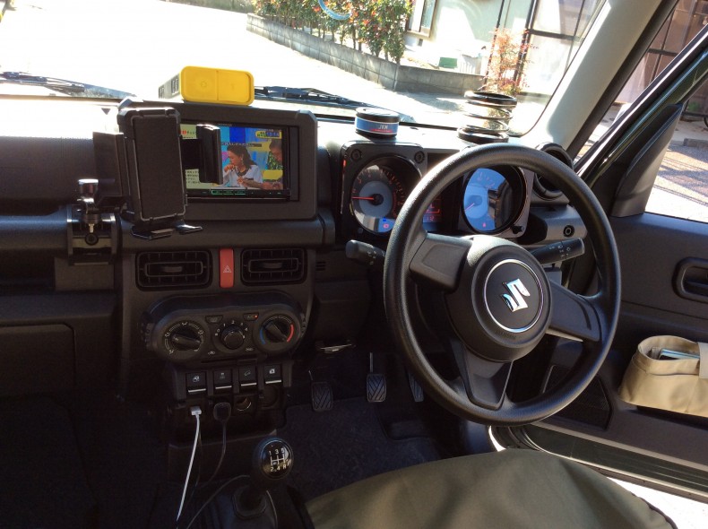 内装インパネ全体