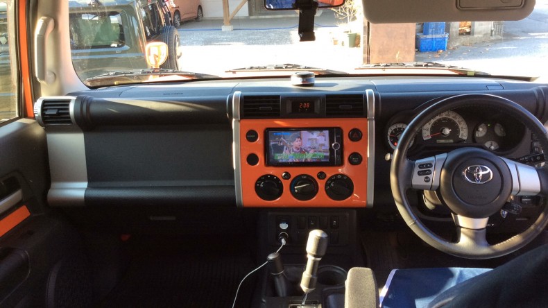 内装インパネ全体