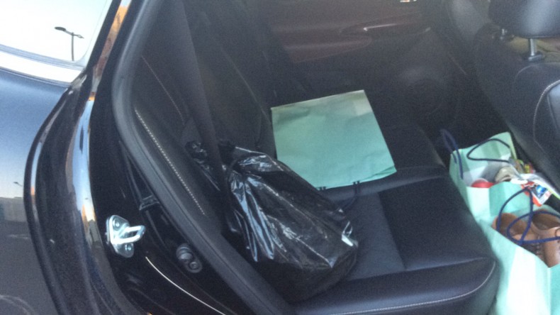 内装後方シート