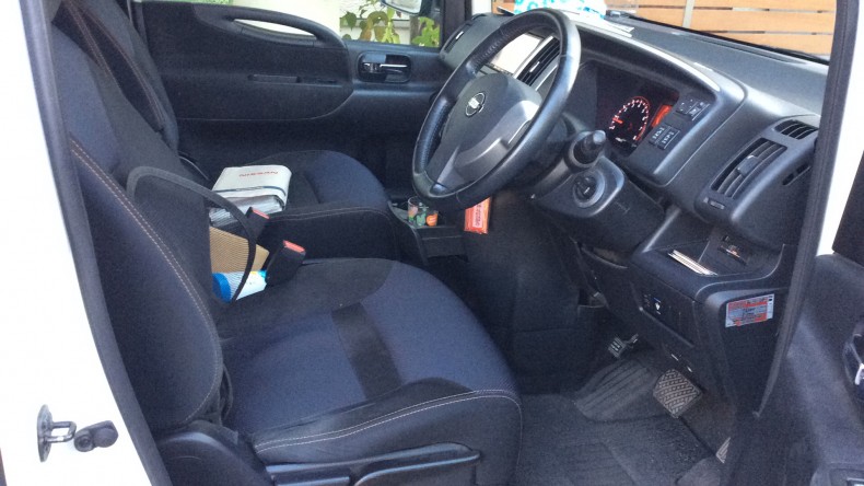 内装前方シート