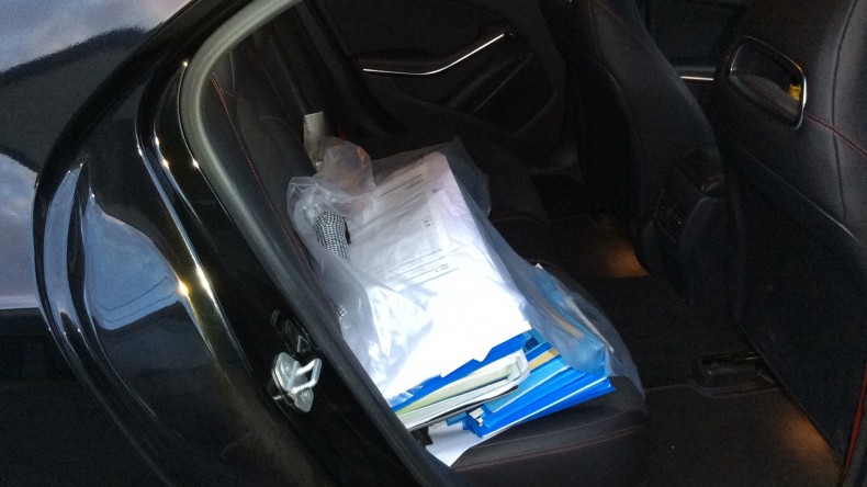 内装後方シート