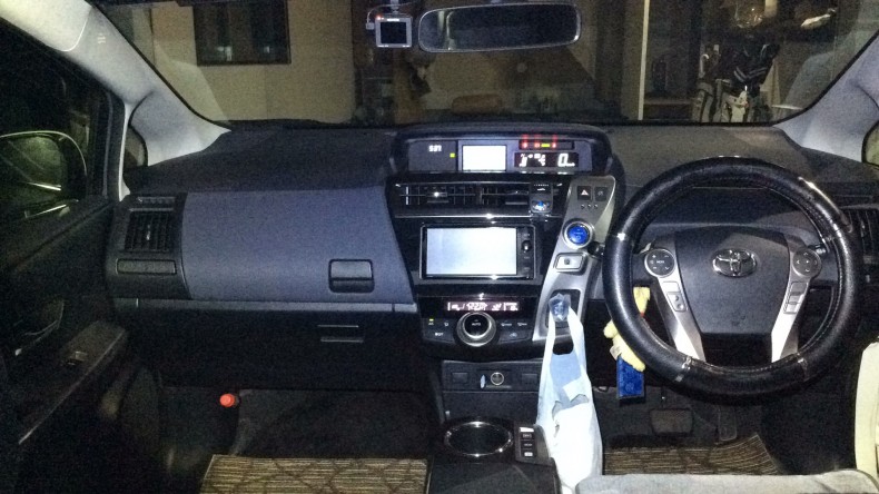 内装インパネ全体