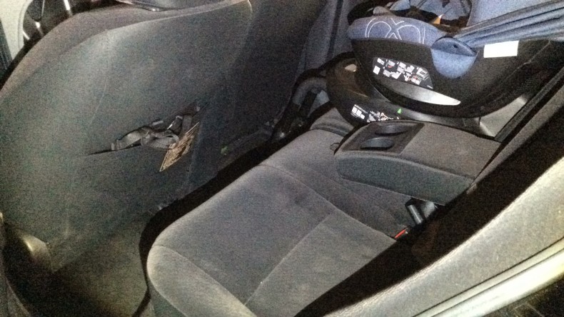 内装後方シート